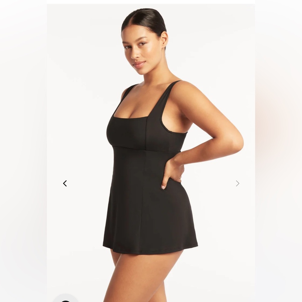 Sea Level Tummy Control Swim Dress swimsuit